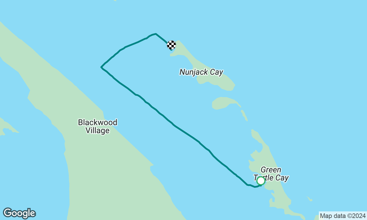 Green Turtle Cay to Nunjack Cay
