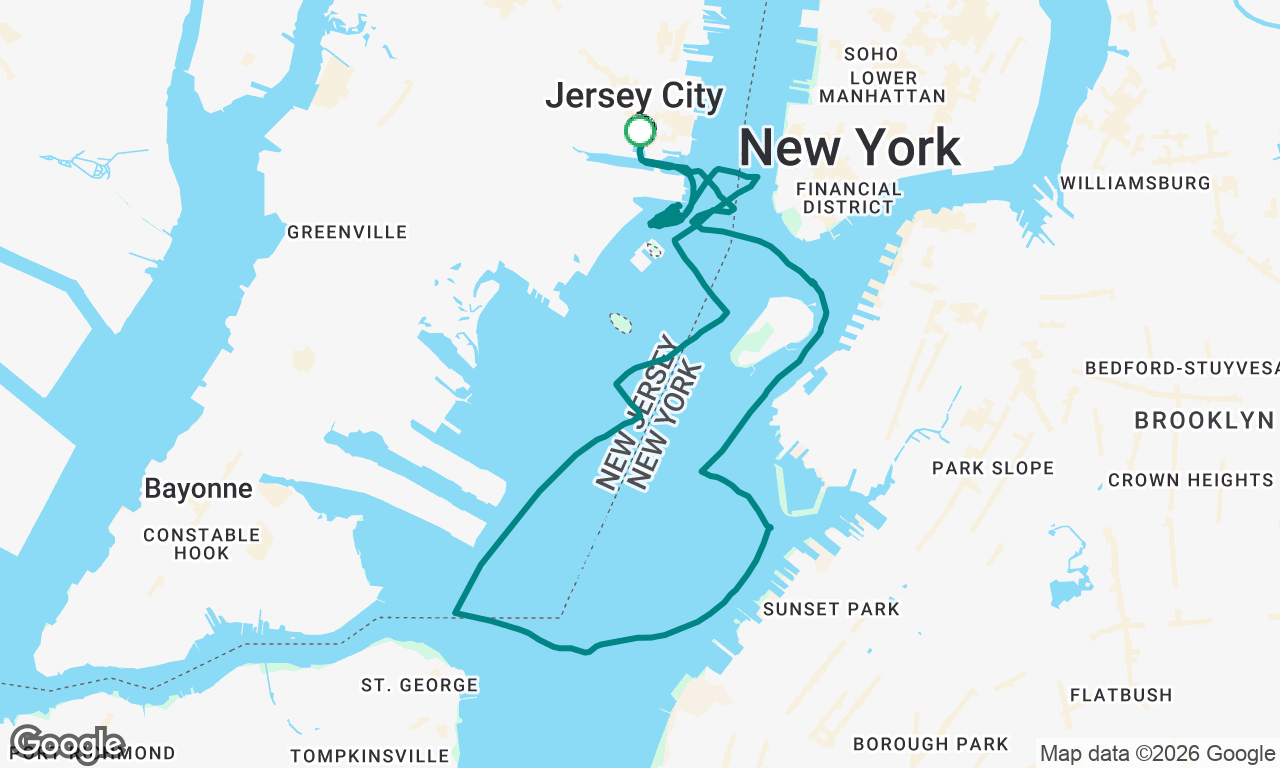 Voyage map