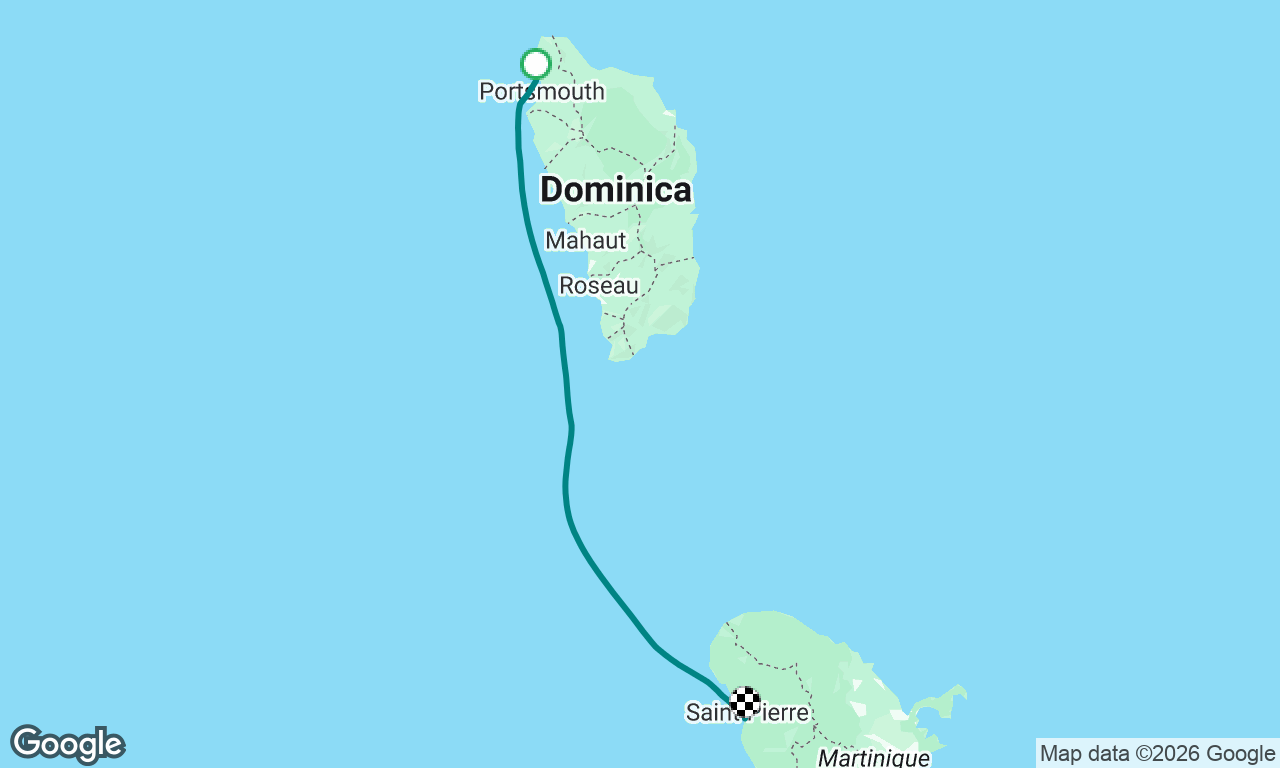 Dominica to St Pierre