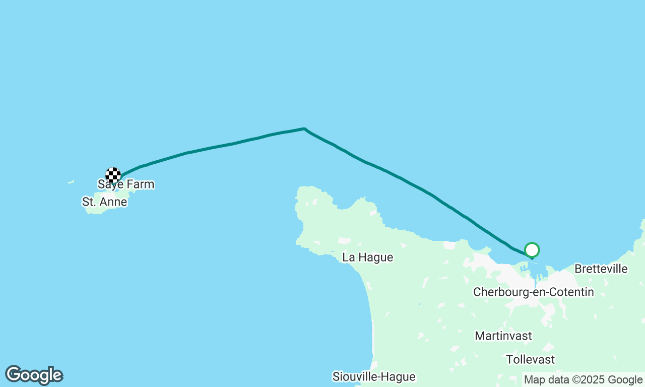 Cherbourg to Braye Harbour, Alderney