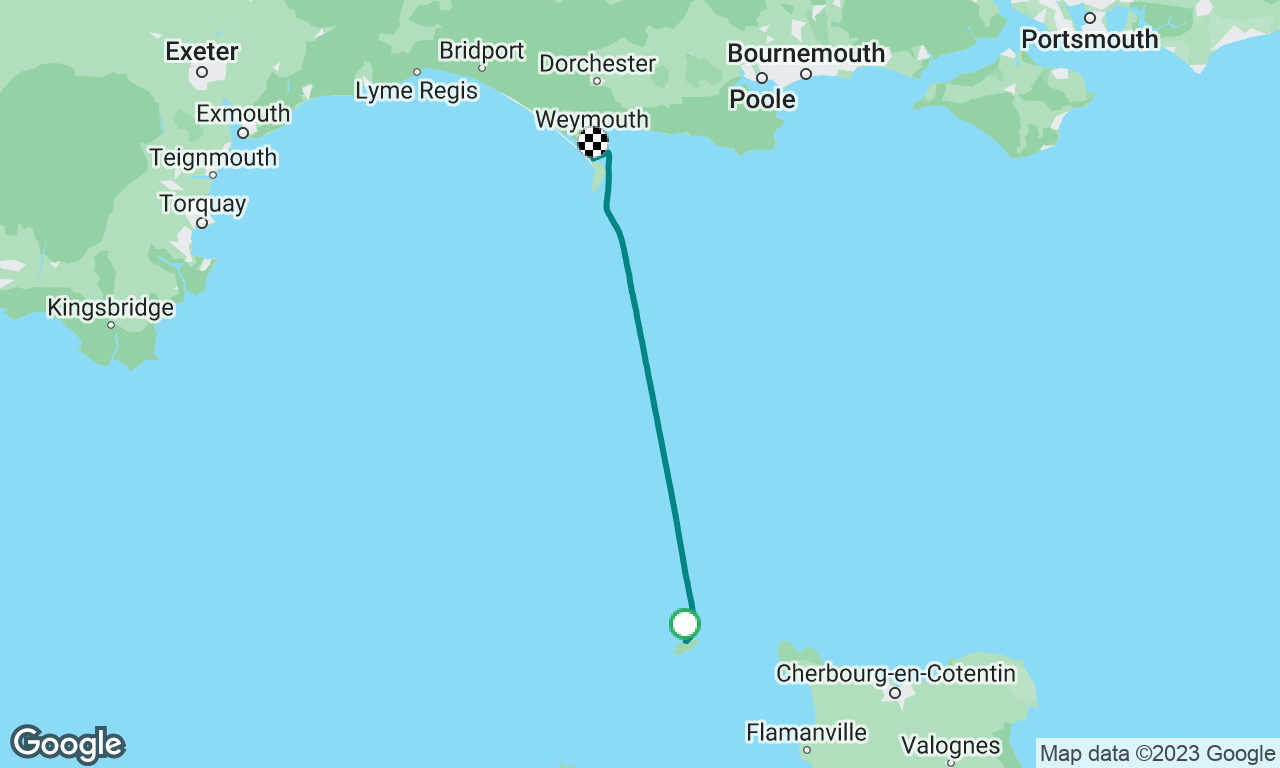 Alderney to Portland