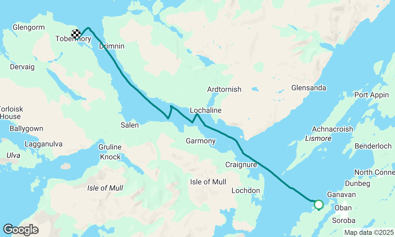 Kerrera to Tobermory, Scotland