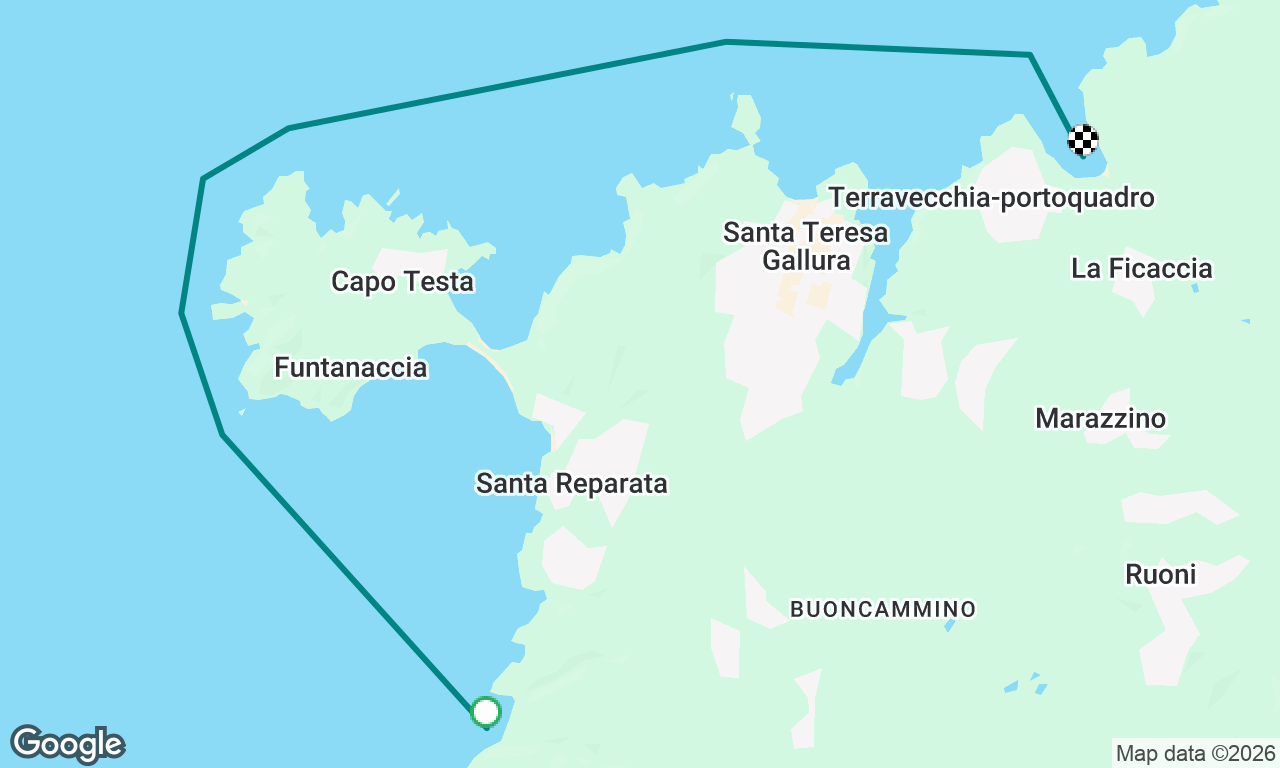 Voyage map