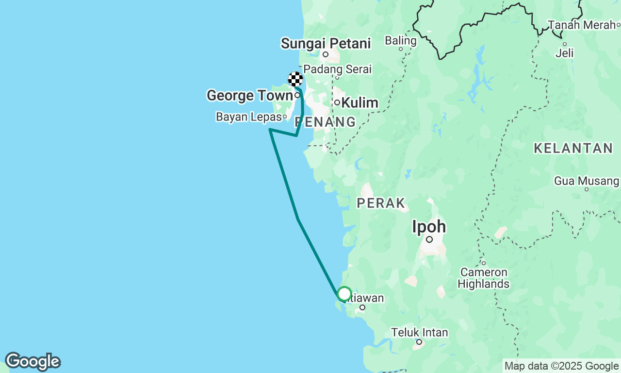 Racing SY Dash - Pangkor to Penang