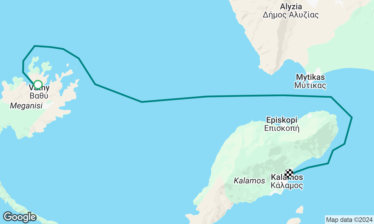 Day 2: Vaithi Meganisi to Kalamos