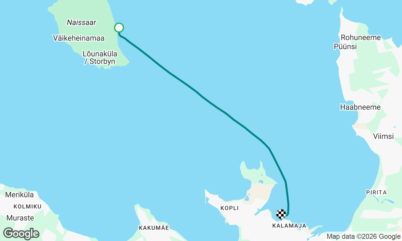 Voyage map
