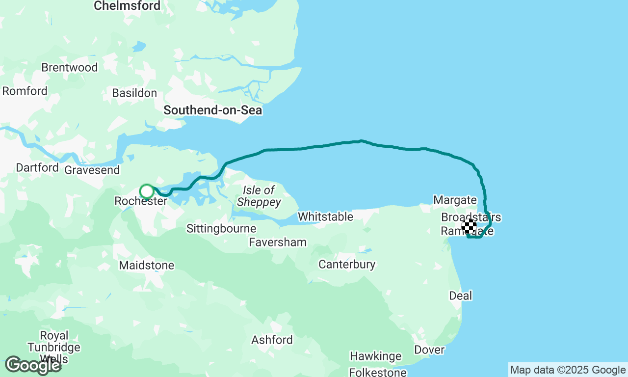 ST Challenge Sun Pier to Ramsgate 