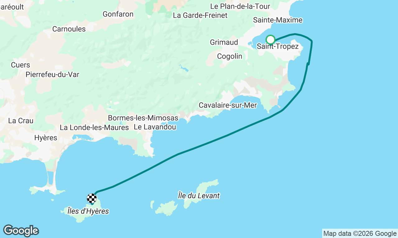 Voyage map