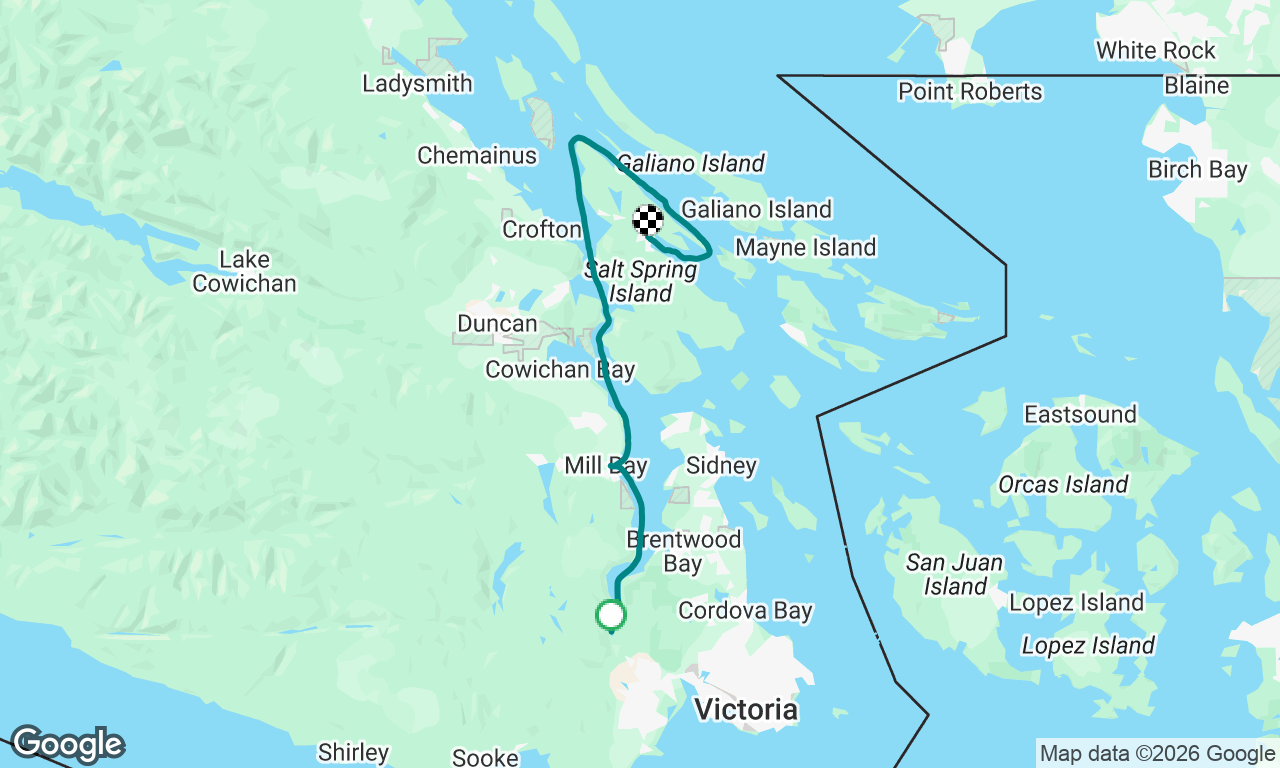 Trip around Saltspring - Day 1 - 9 Sep 2026