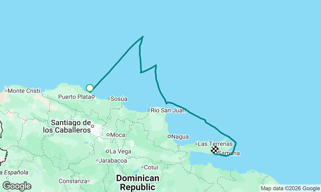 Puerto plata to Samana
