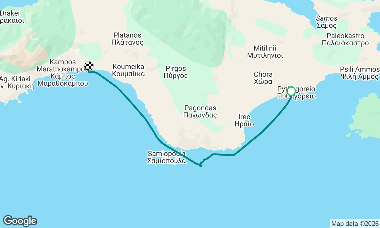 Voyage map