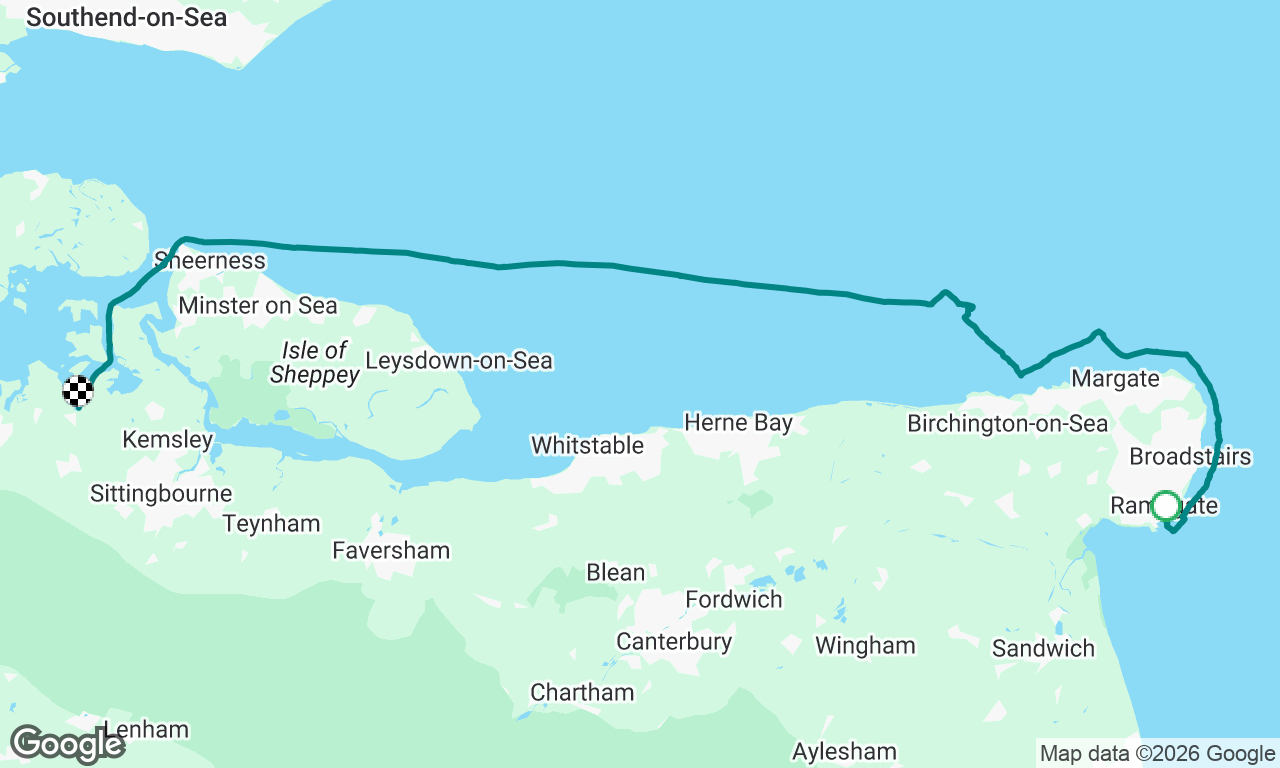 Royal Ramsgate to LHYC
