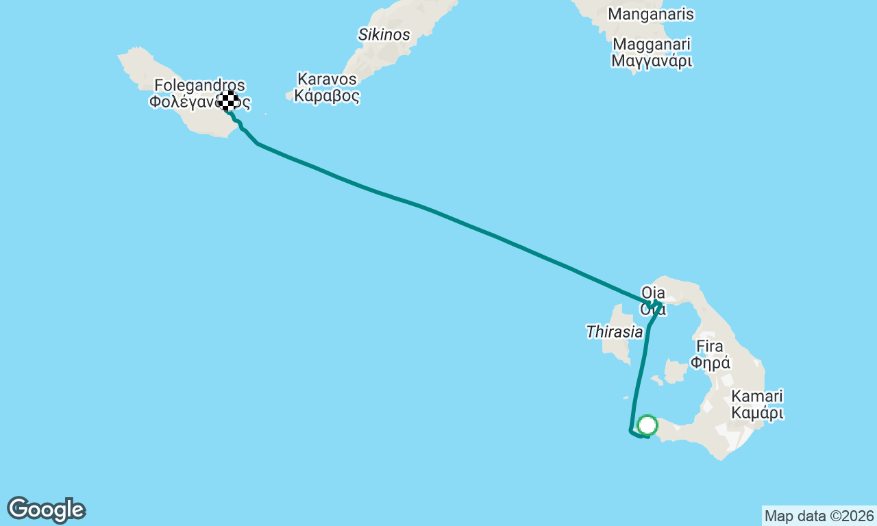 Voyage map