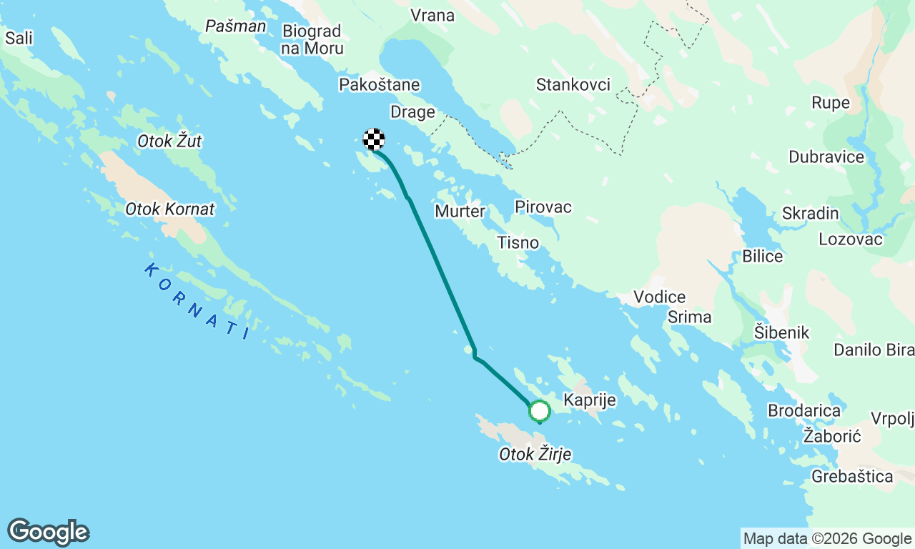 Voyage map