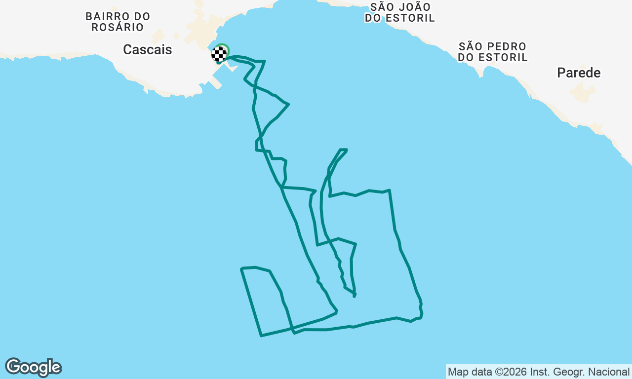 Great wind, Dramatic Jibes, and a Double Broach (No Crew Overboard!) in Cascais 
