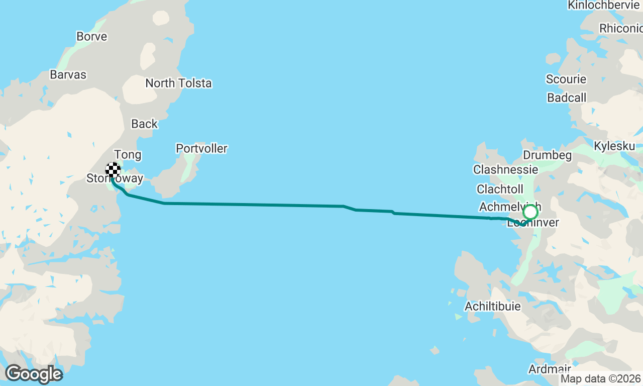 Lochinver to Stornoway