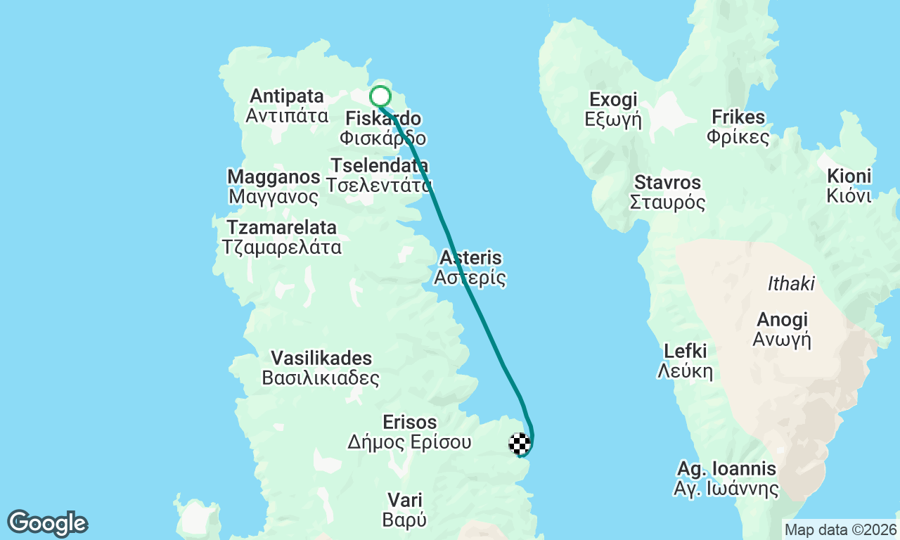 Voyage map