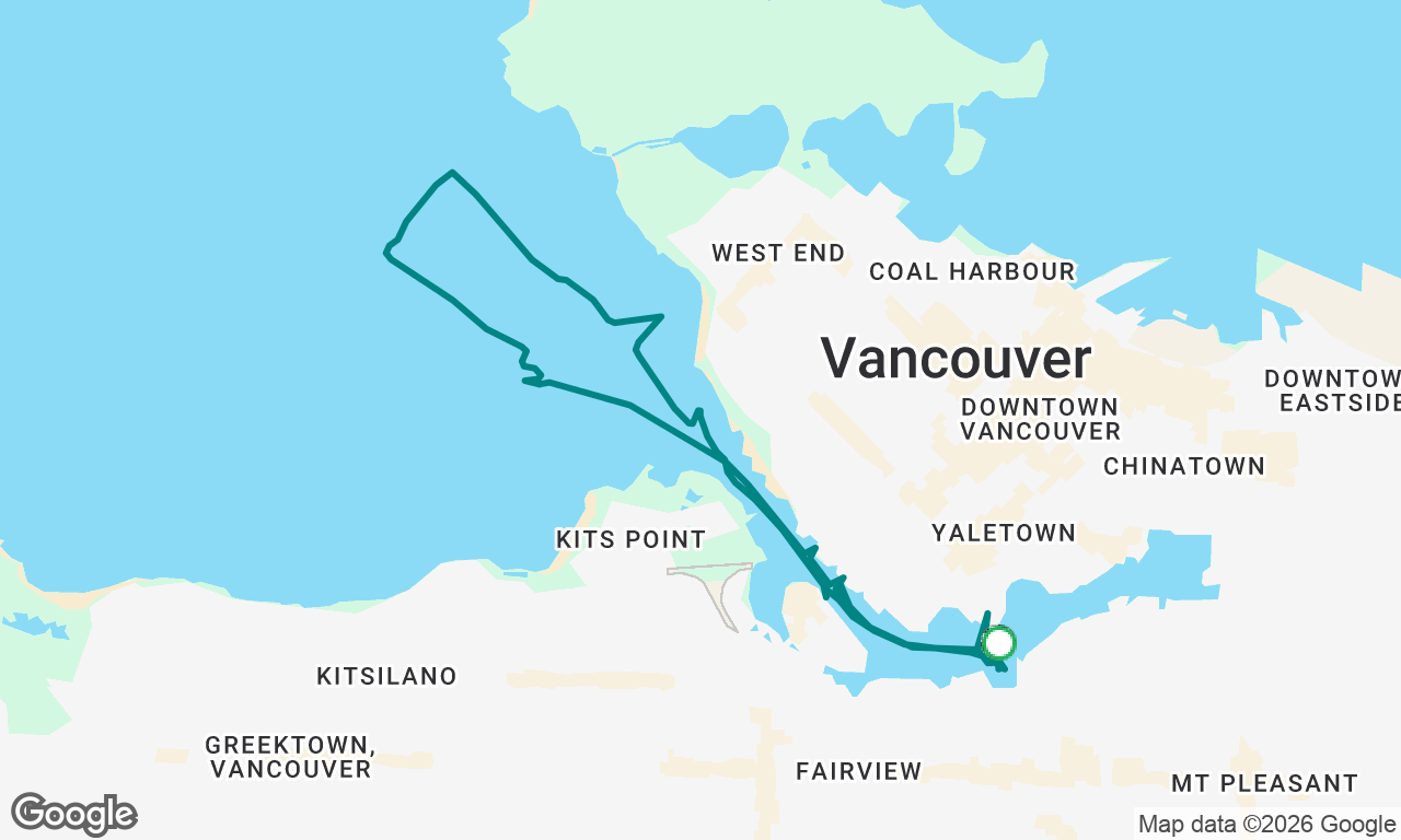 Voyage map