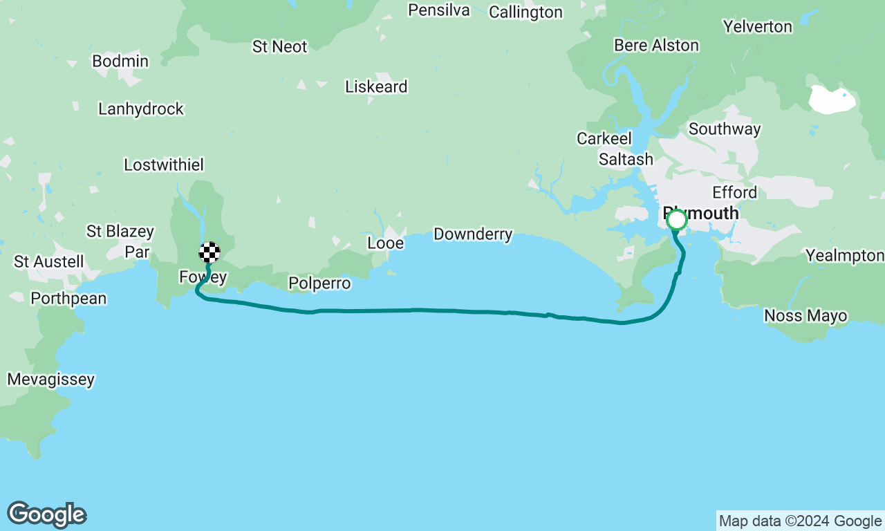 Plymouth to Fowey