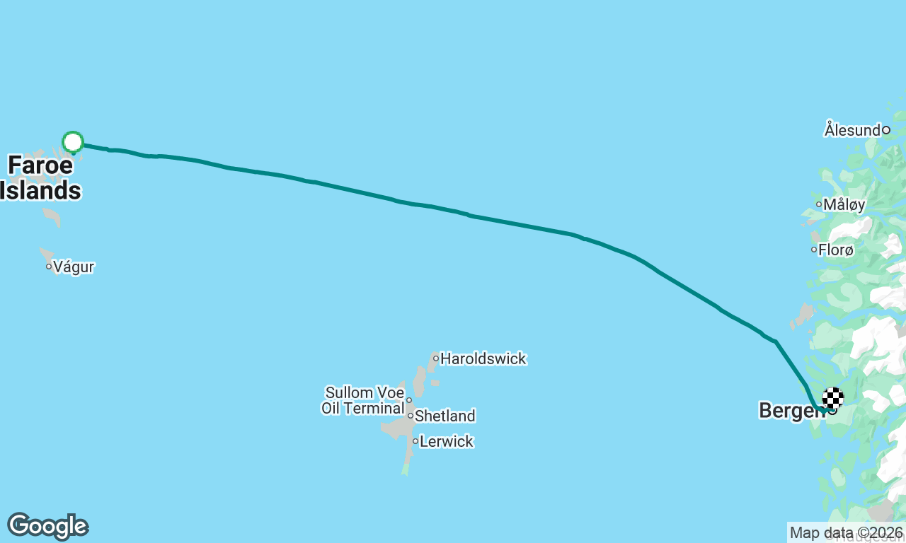 Voyage map