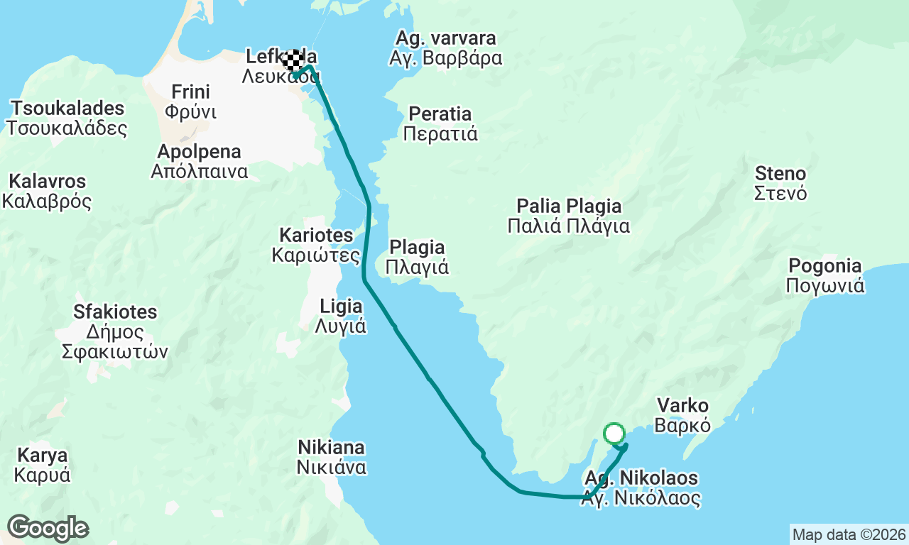 Voyage map