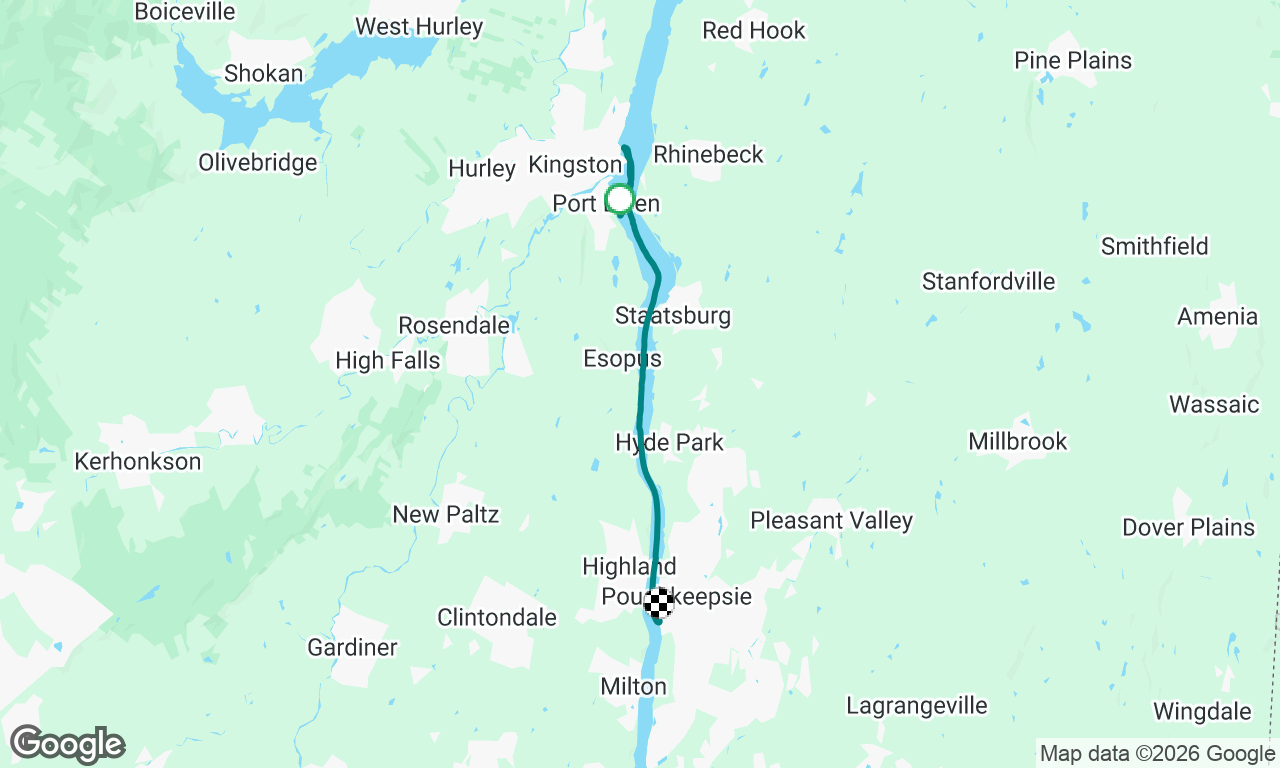 Weekend Cruise - Day 2 - Port Ewen to Poughkeepsie