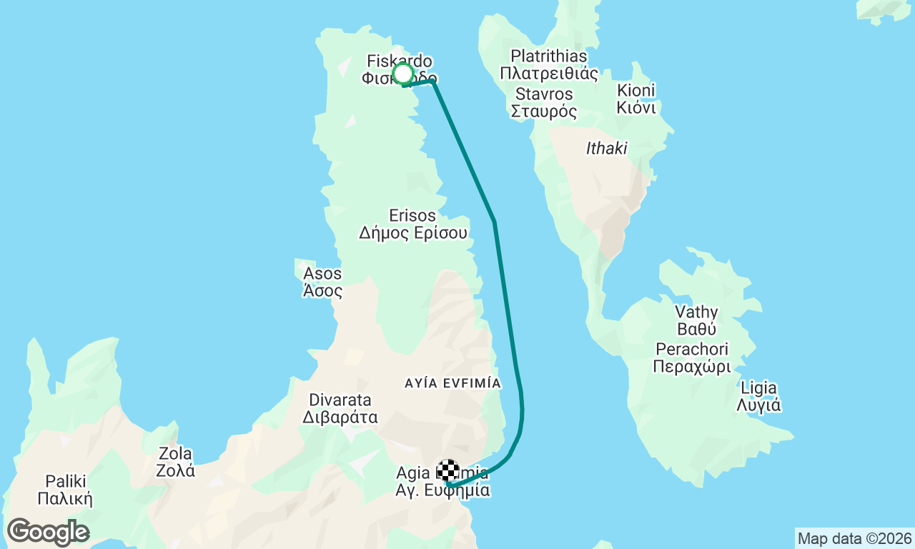 Voyage map