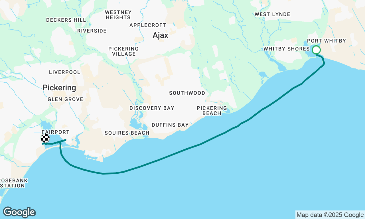 Port Whitby Marina to Frenchmans Bay YC, Ontario