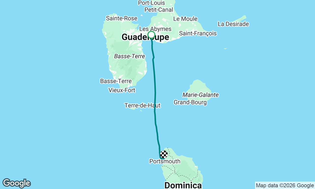 Voyage map
