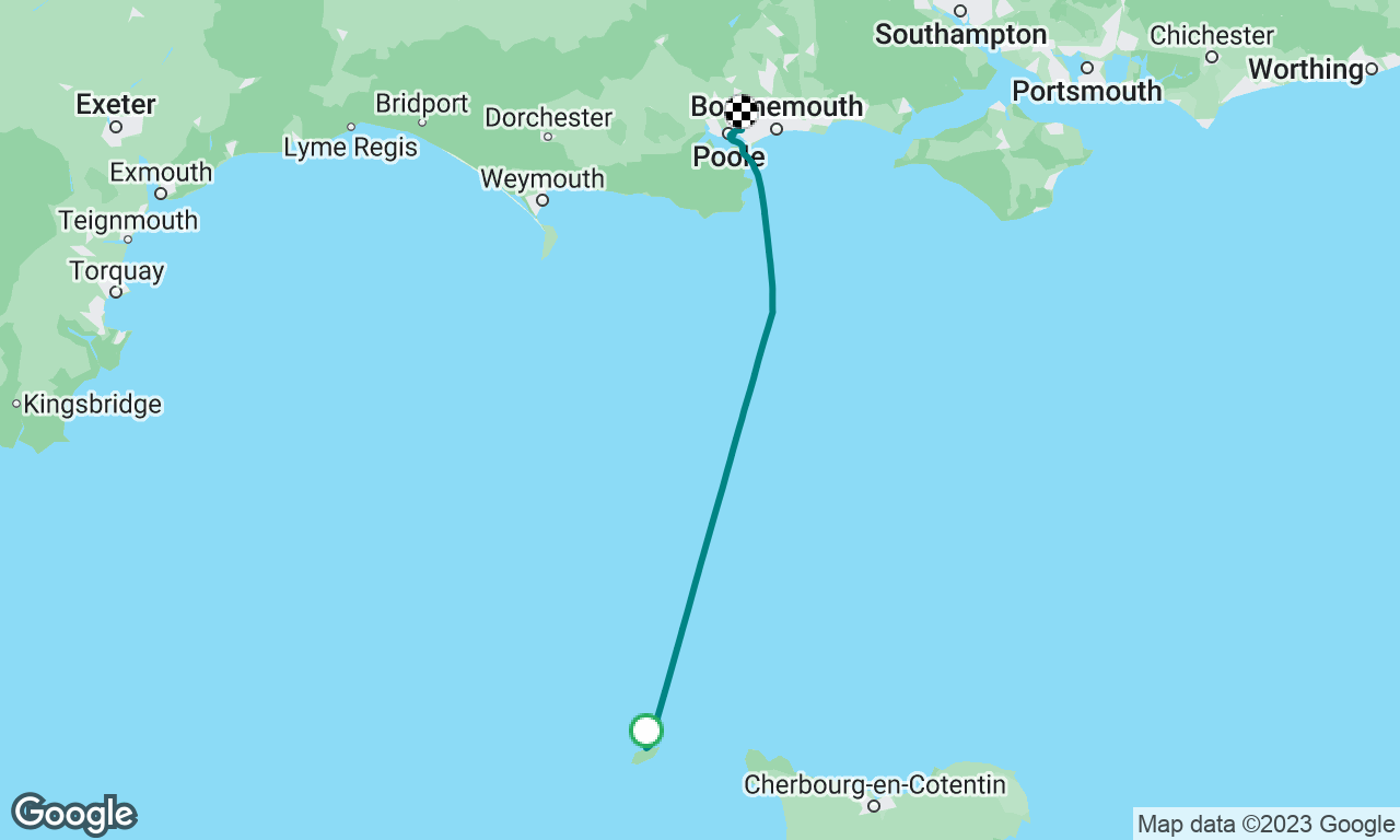 Alderney to Poole !