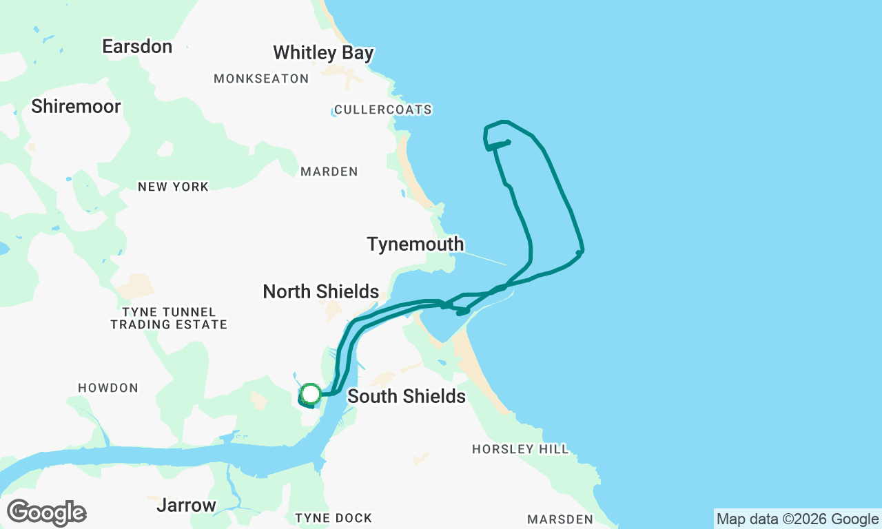 Voyage map