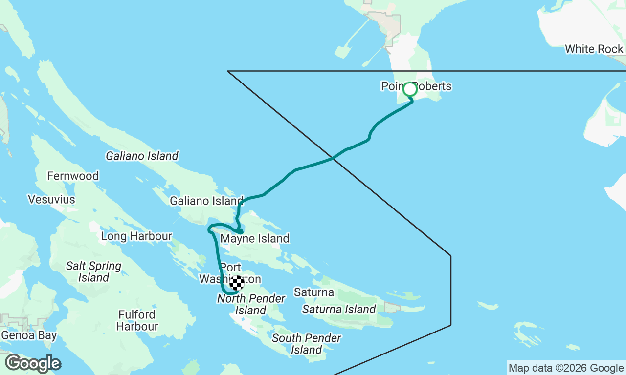 Voyage map