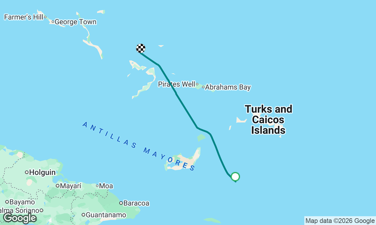 Voyage map