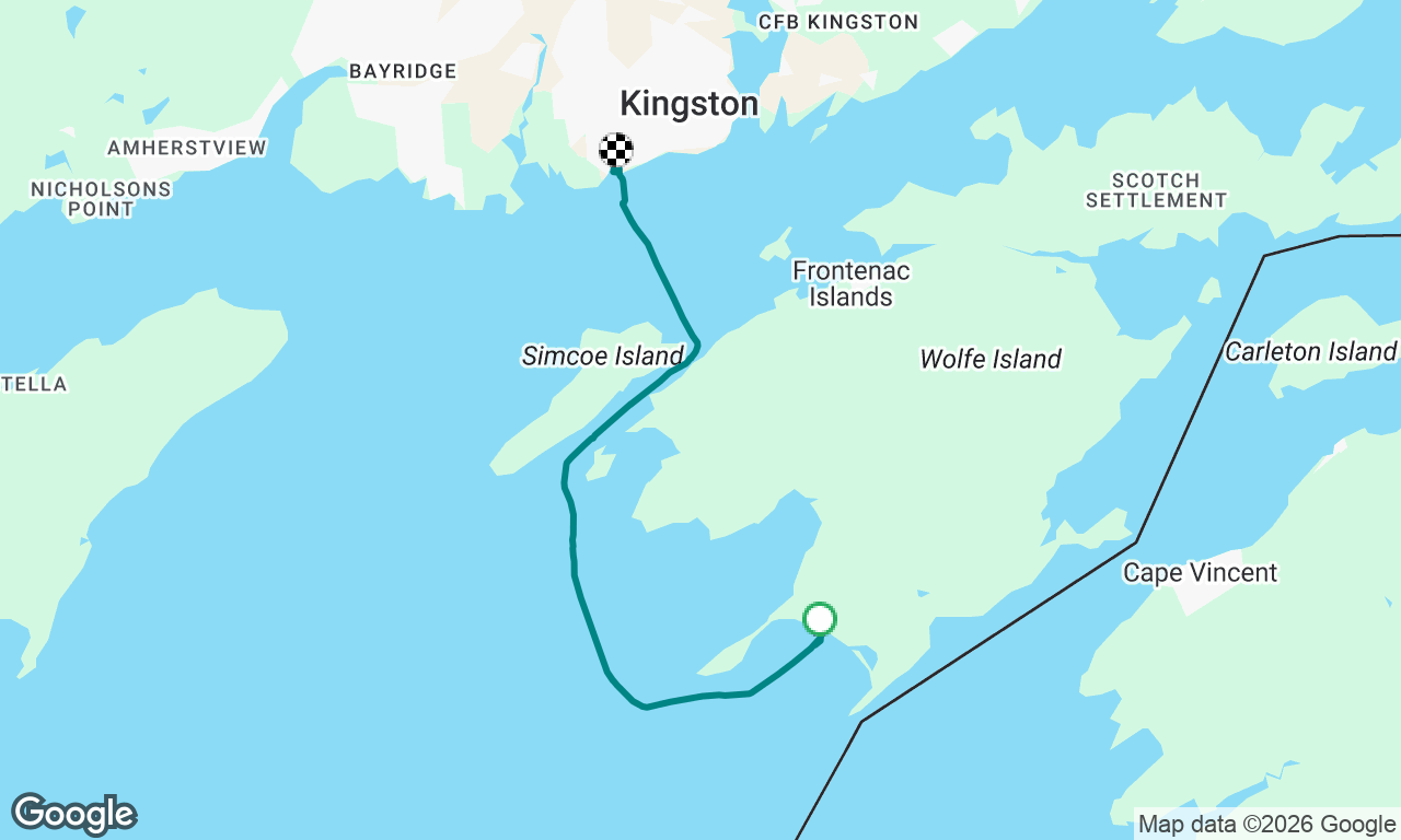 Voyage map