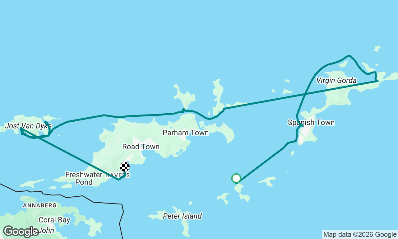 Voyage map