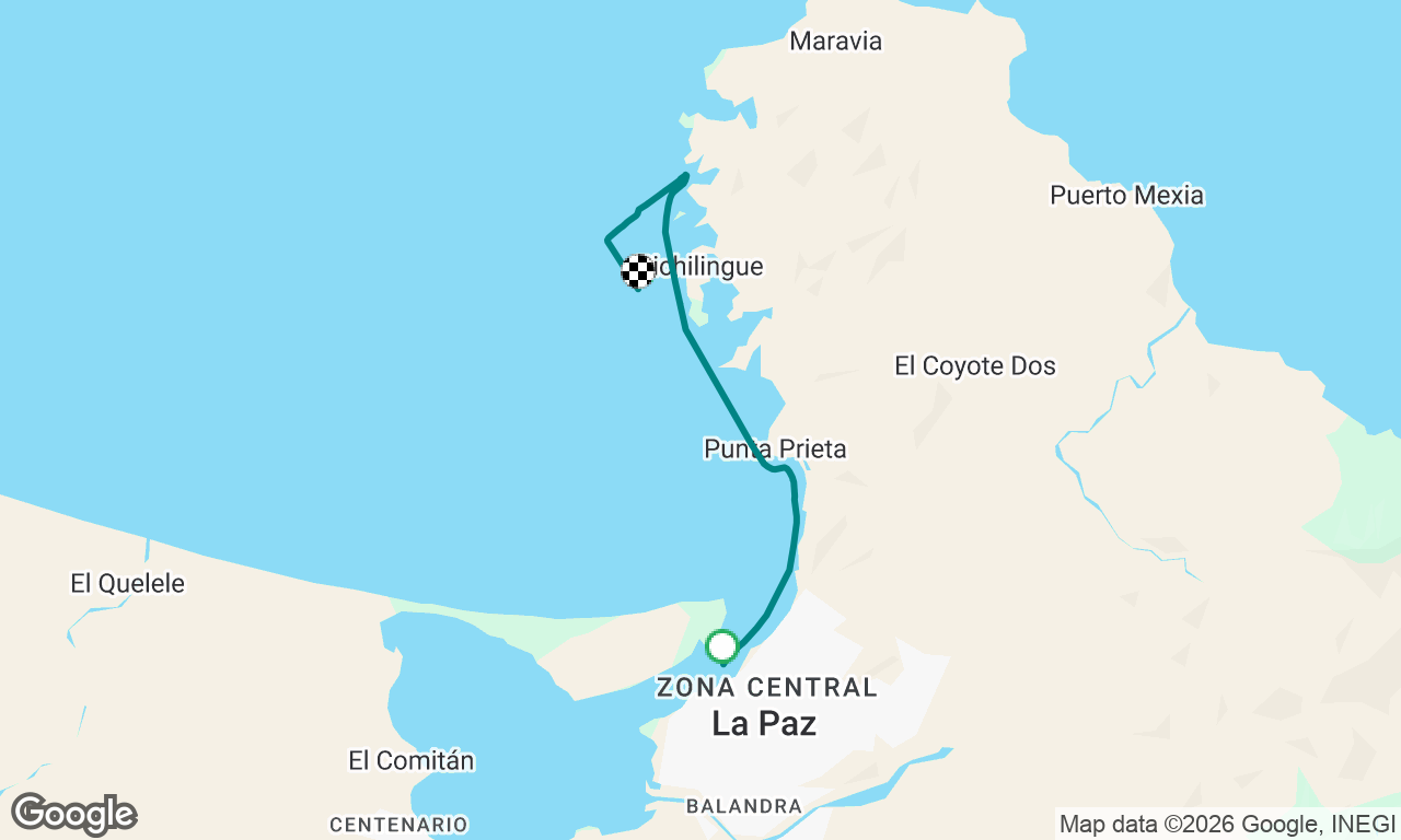 Voyage map