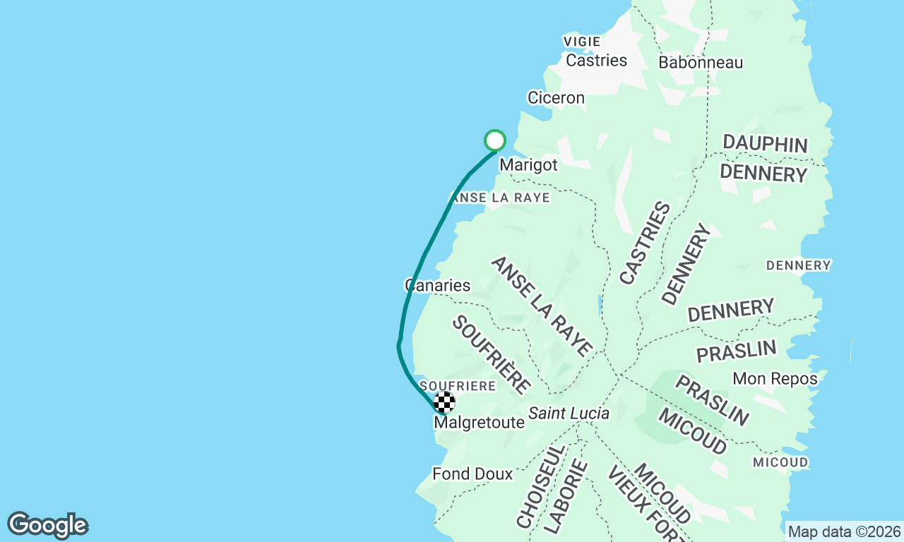 St. Lucia to Grenada 2026