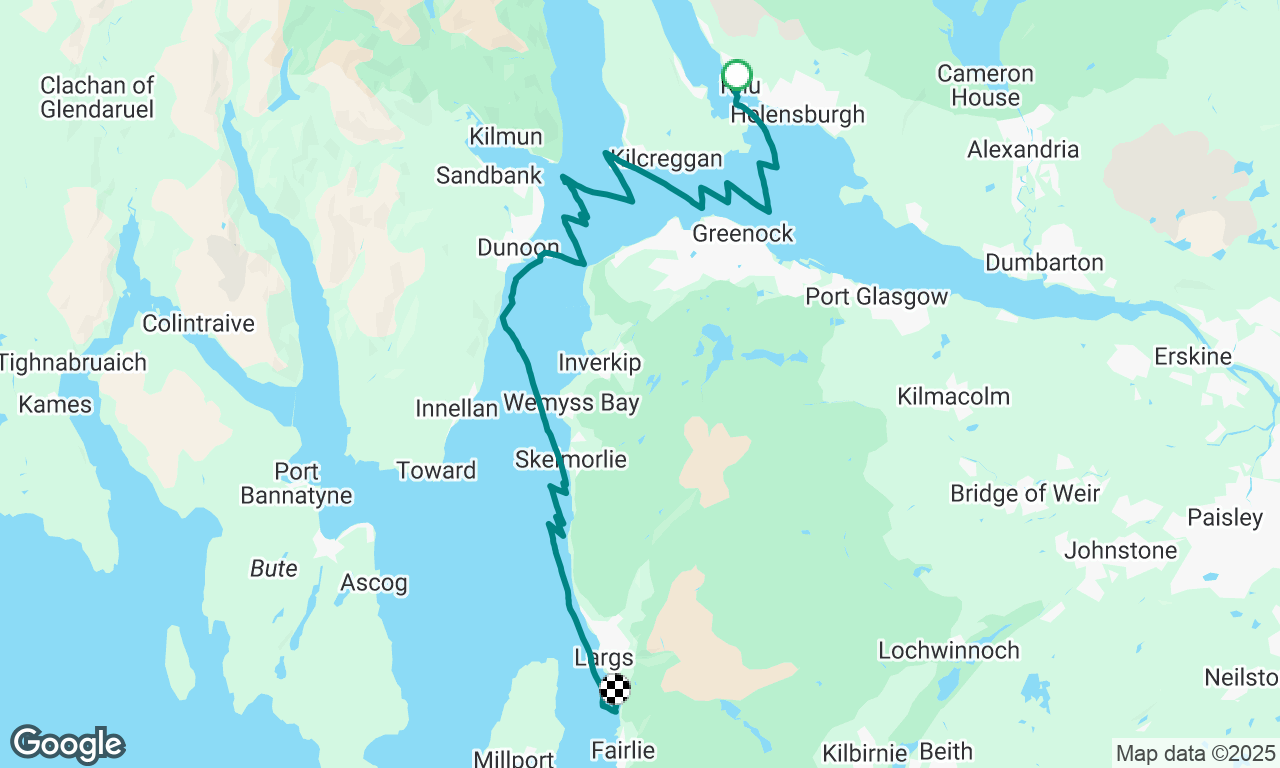 Rhu marina to Largs yacht haven 