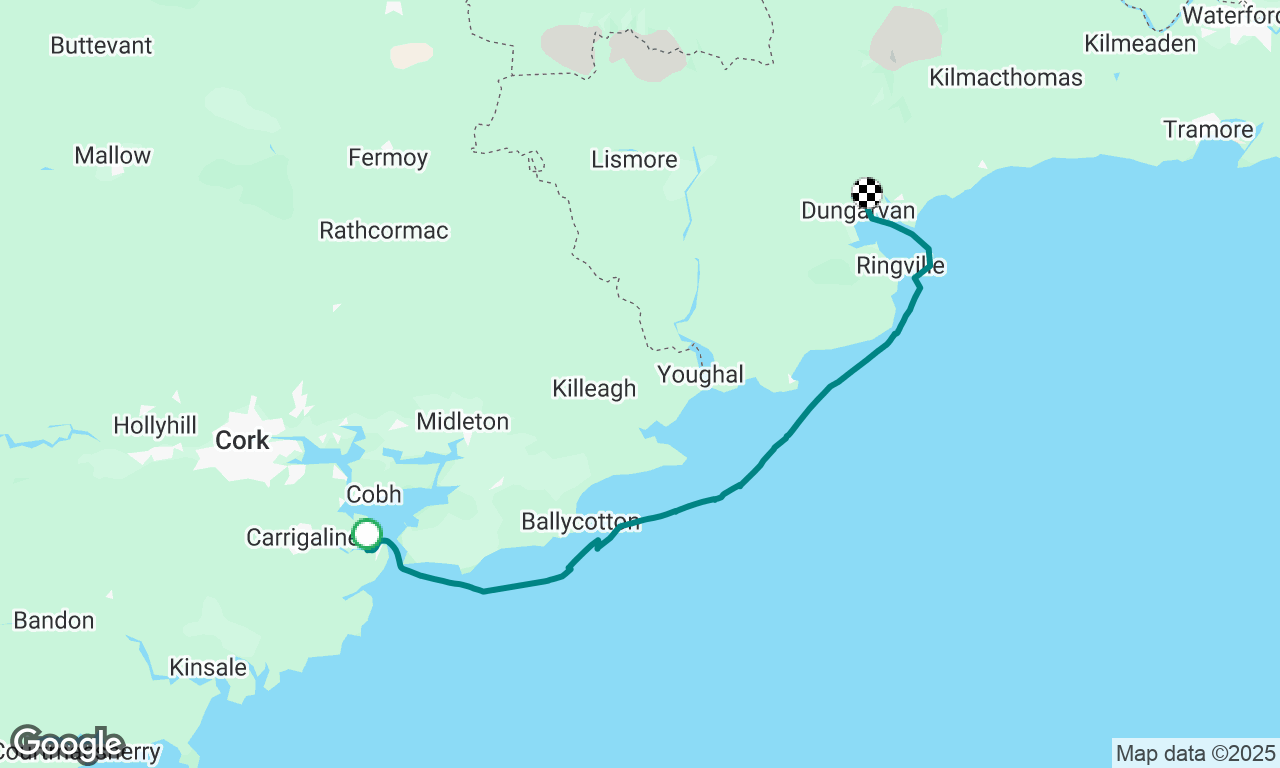 Crosshaven to Dungarvan