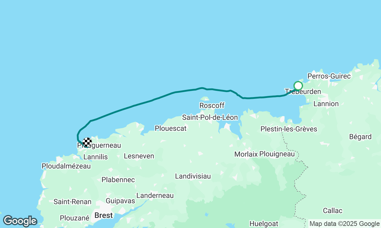 Motor from Trébeurden to L’Aber-wrac’h ⛽️
