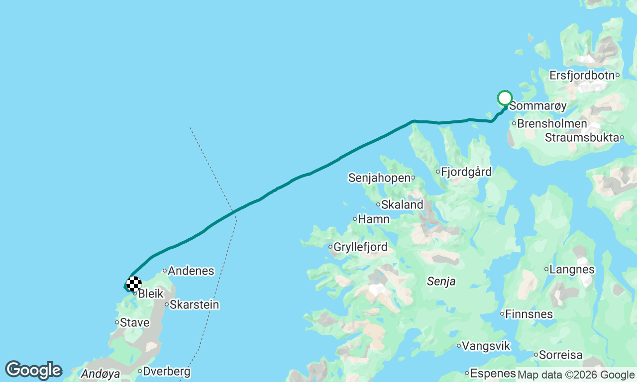 Voyage map