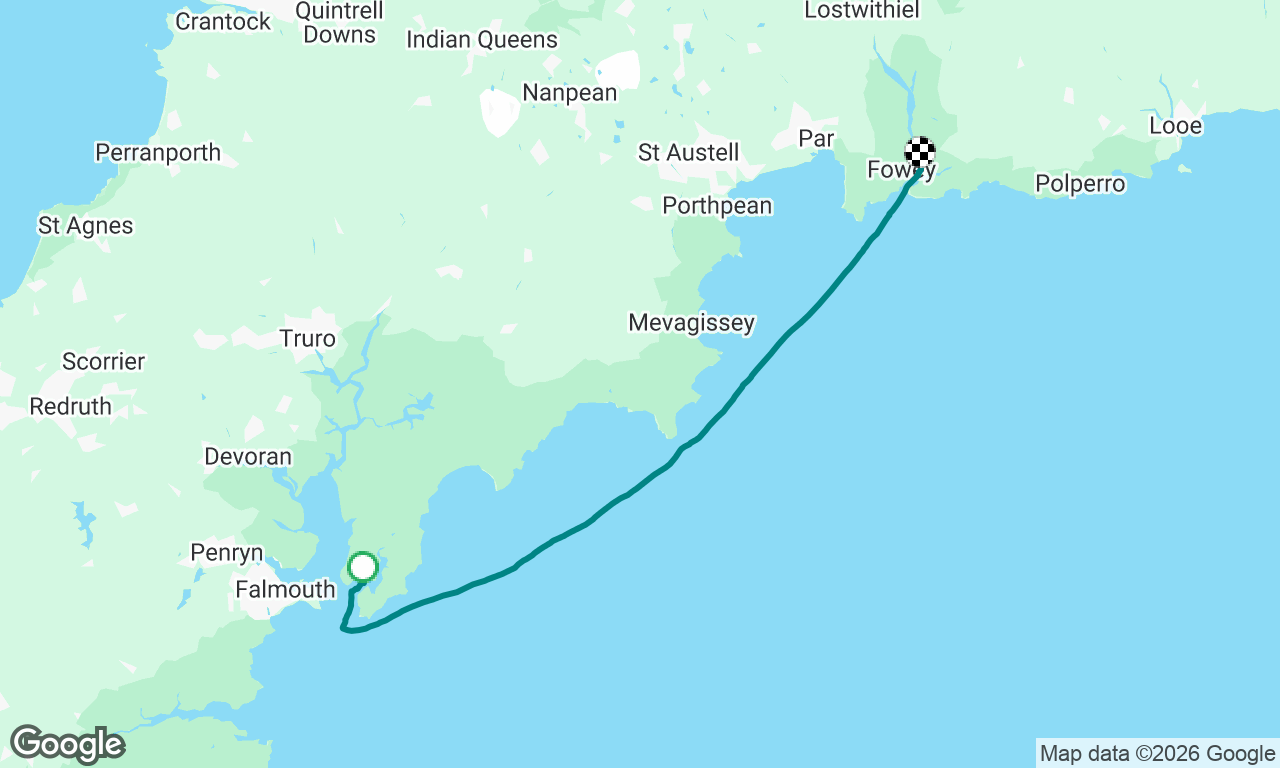 St Mawes to Fowey