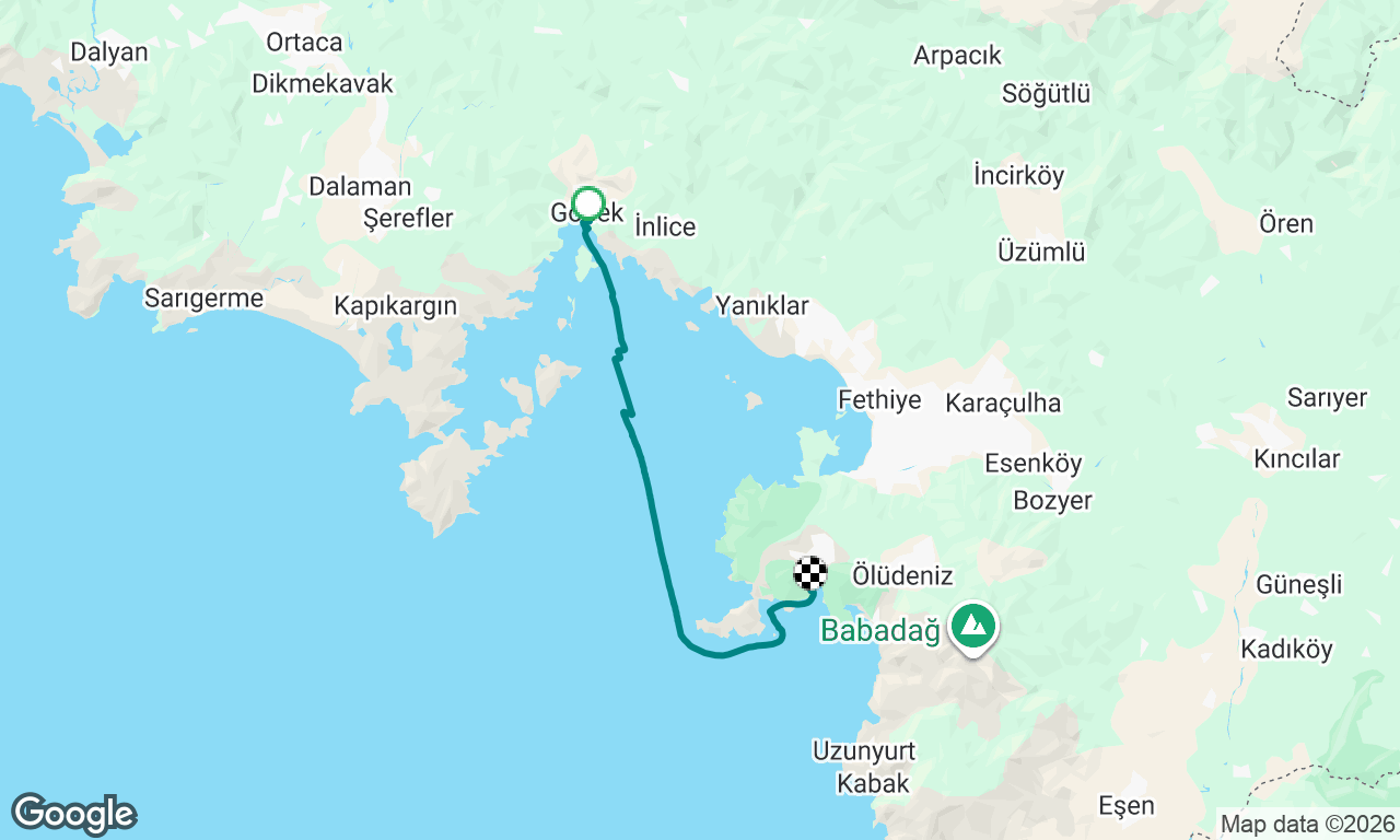 Voyage map