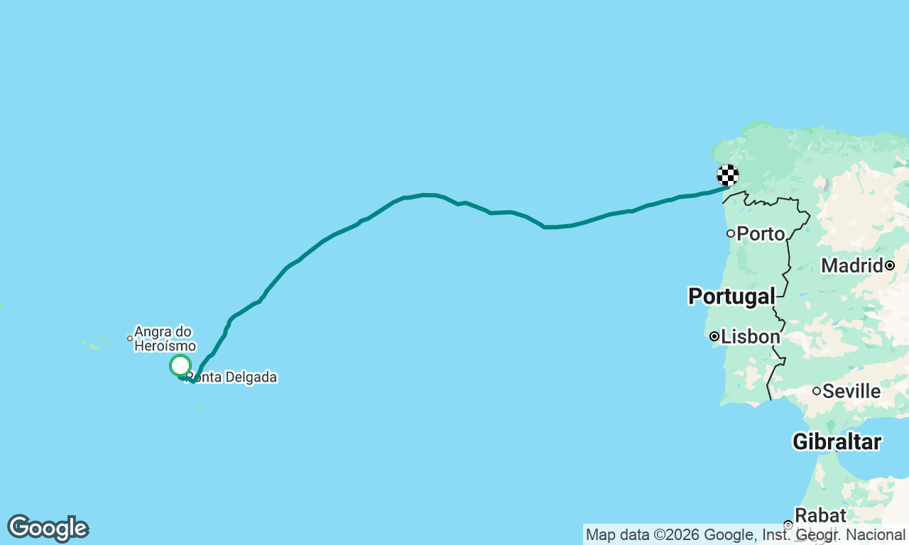 Ponta Delgada - Vigo