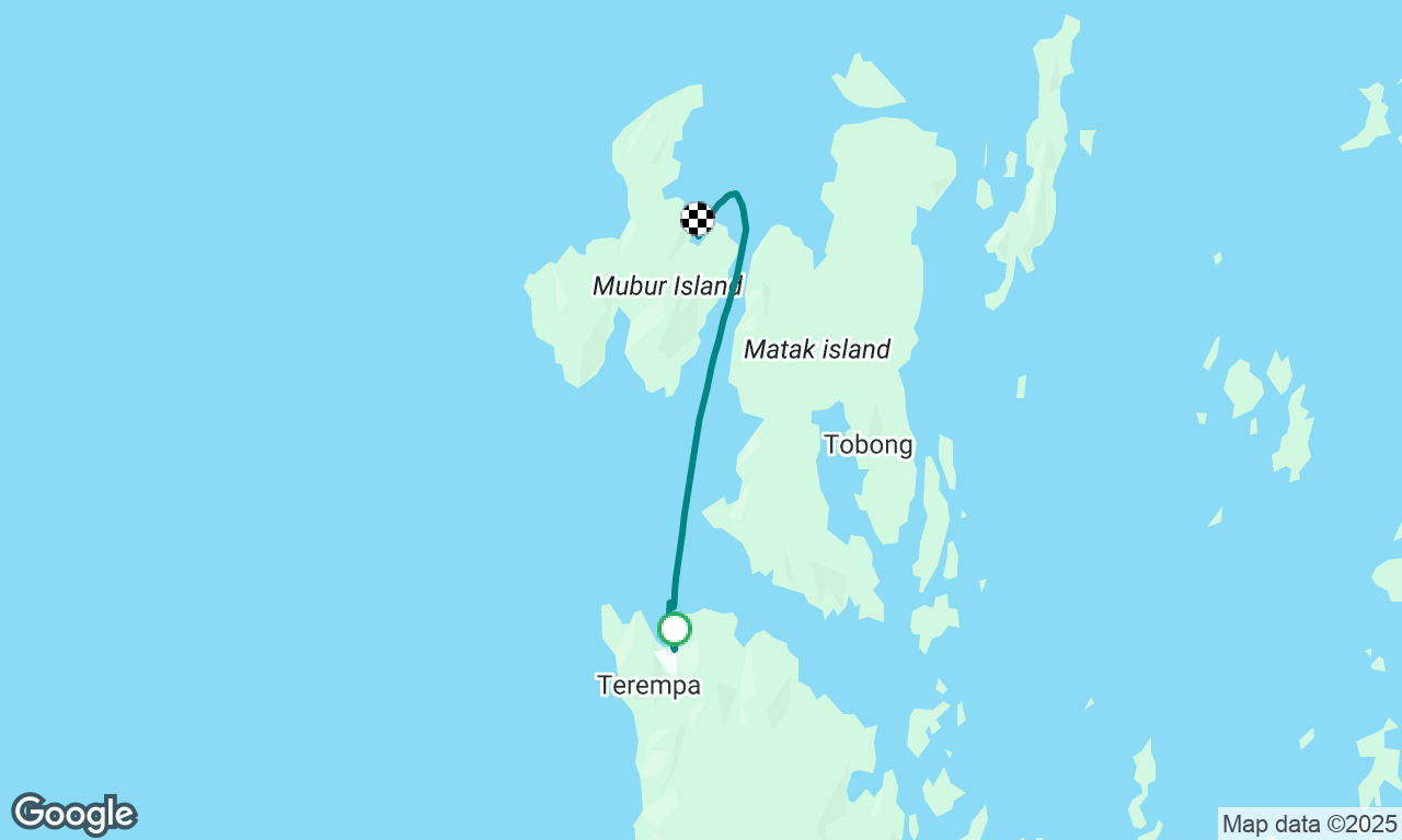 Terempa to Mubur 6 Aug 25