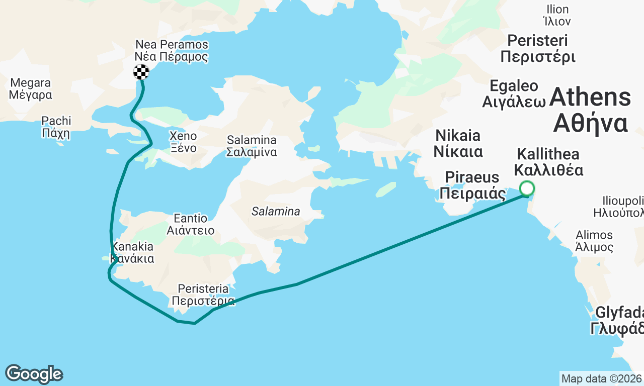 Voyage map