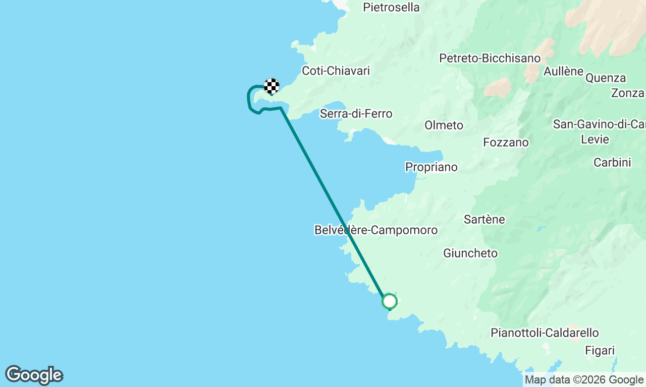 Voyage map
