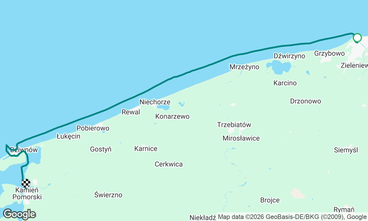 Voyage map