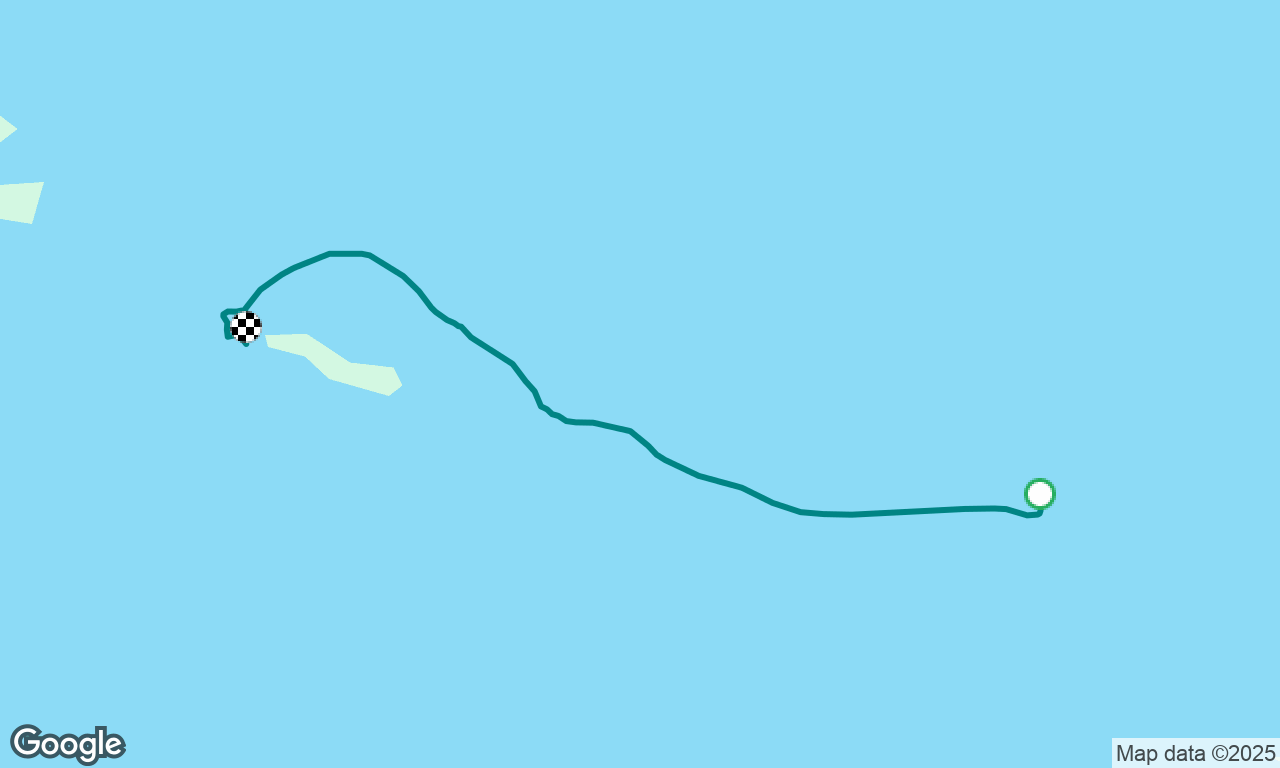 Reef to double breasted cay
