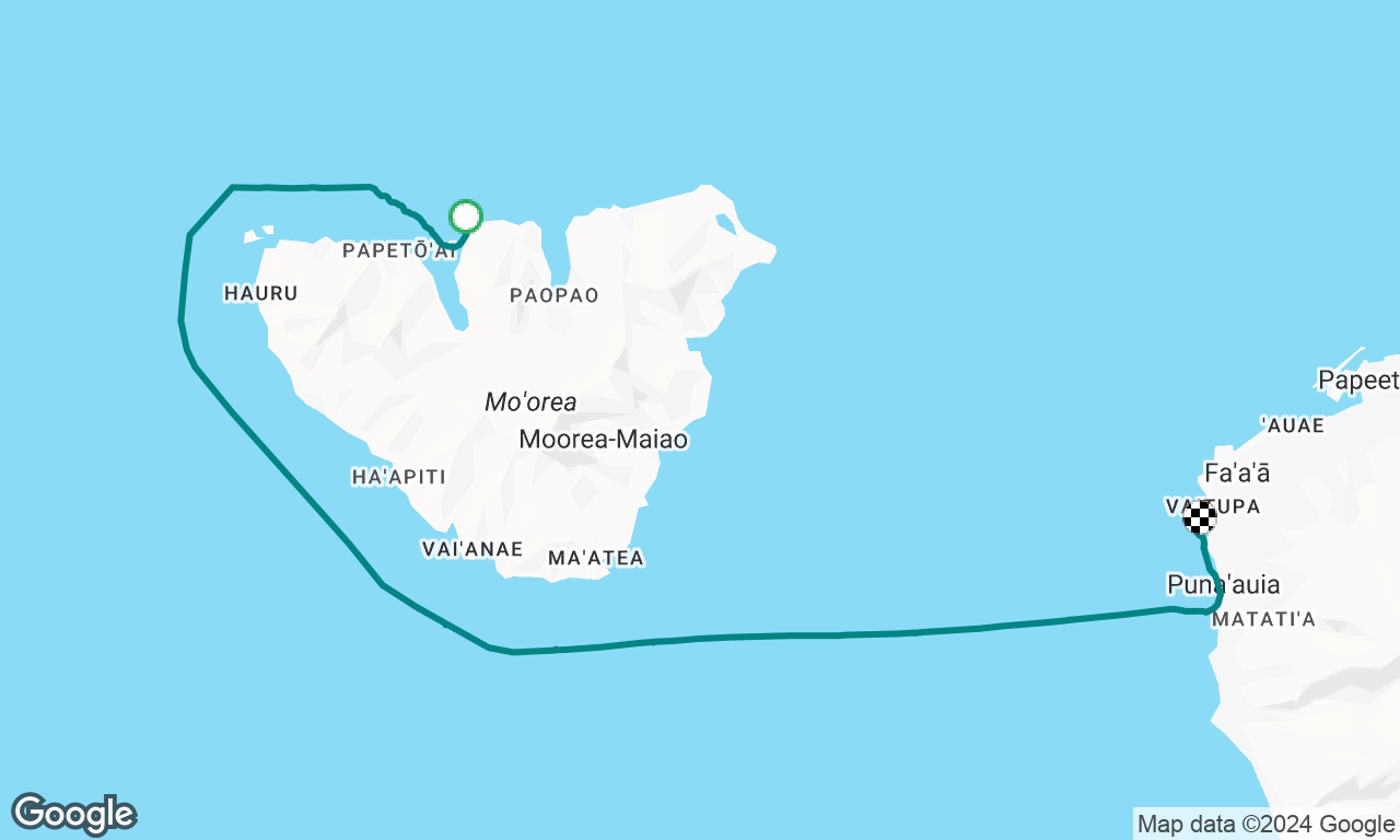 Moorea to Tahiti